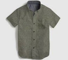 Tiny Whales - Explorer Button Up Shirt - Pine