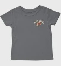 Tiny Whales - Party Animal T-Shirt - Vintage Black