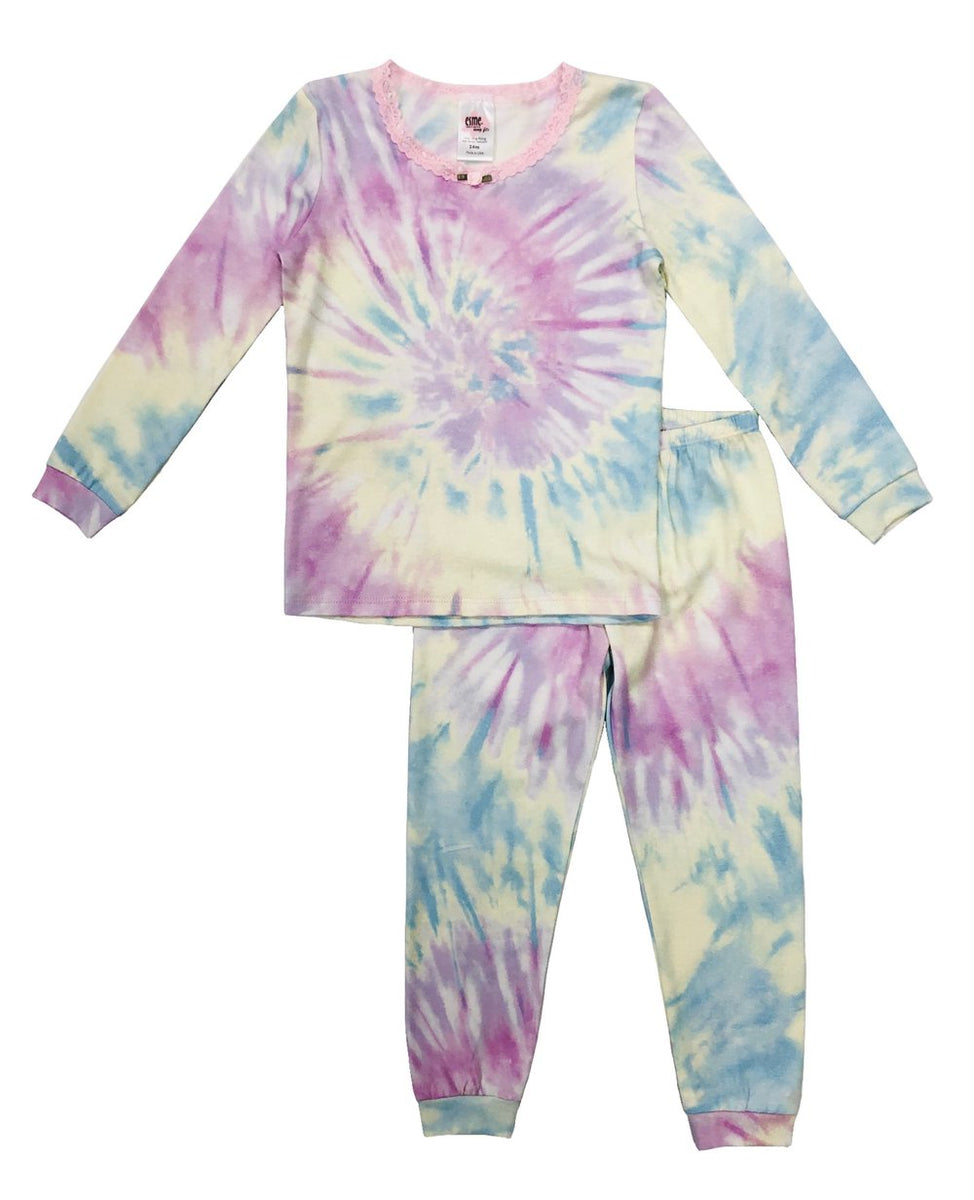 Tie dye pajamas online for girls