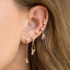 Girls Crew - Sweet Tooth Earring Set - Gold or Rose Gold