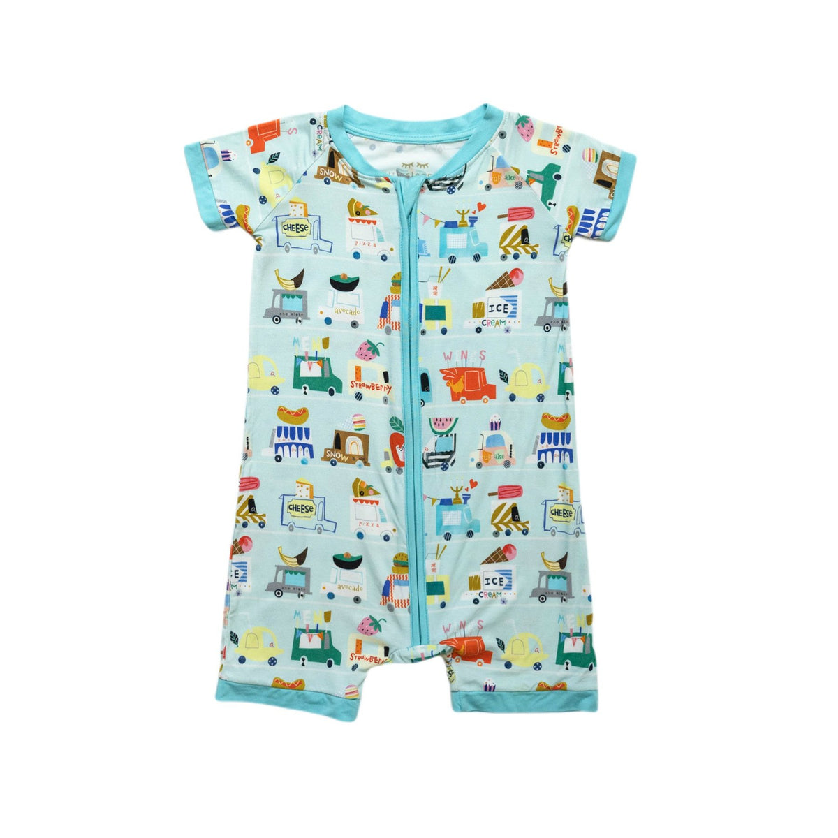 Little Sleepies Happy popular Camper Shorty 3-6M