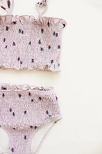 Load image into Gallery viewer, Fin &amp; Vince - Smocked Bikini - Tulips
