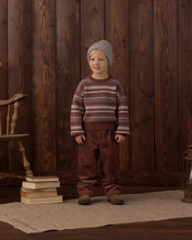 Load image into Gallery viewer, Rylee + Cru - Aspen Sweater - Mulberry Multi - Stripe