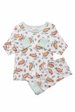 Load image into Gallery viewer, Caden Lane - Two Piece Pajama Set - Turtley Rad