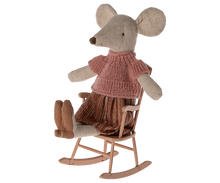 Load image into Gallery viewer, Maileg - Rocking Chair, Mouse - Dark Powder