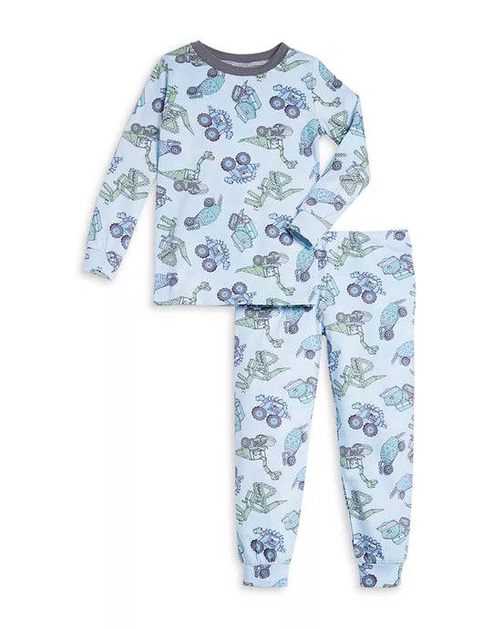 Esme - Dinos Inc. -  Full Length Long Sleeve Pajamas