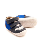Load image into Gallery viewer, Old Soles - Got Pave - Fluro Blue Suede/Tan /Navy