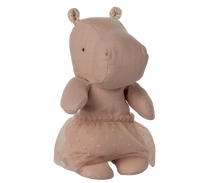 Load image into Gallery viewer, Maileg - Safari Friends, Hippo with Skirt, Small - Soft Rose