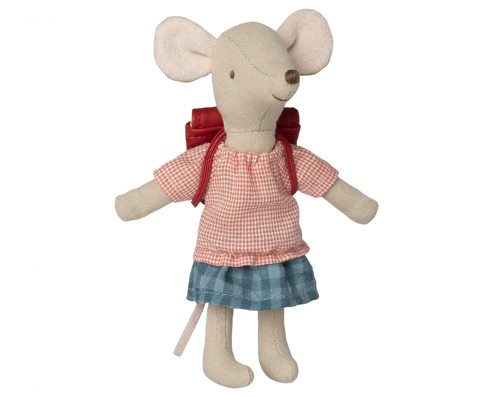 Maileg - Tricycle Mouse - Big Sister - Red