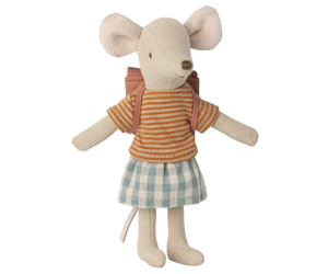 Maileg - Tricycle Mouse - Big Sister - Old Rose