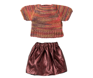 Maileg - Skirt and Knitted Blouse, Mum Mouse