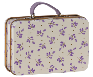 Maileg - Small Metal Suitcase, Madelaine - Lavender