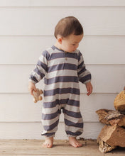 Load image into Gallery viewer, Rylee + Cru - Henley Jumpsuit - Sage Stripe