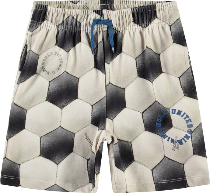 Molo - Adian Organic Cotton Shorts - Football Noise