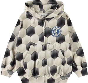Molo - Mazz Organic Cotton Hoodie - Football Noise