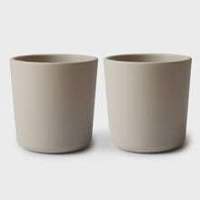 Load image into Gallery viewer, Mushie - Dinnerware Cup, Set of 2 - Vanilla