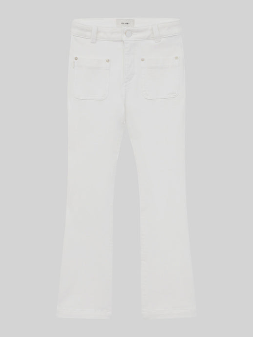 DL1961 - Claire Bootcut - White Tide