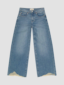 DL1961 - Nini Wide Leg Low Rise - River Bank