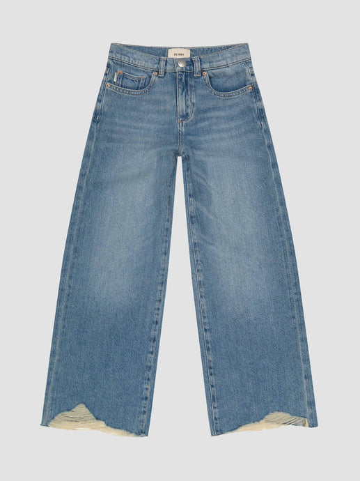 DL1961 - Nini Wide Leg Low Rise - River Bank