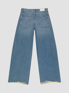DL1961 - Nini Wide Leg Low Rise - River Bank