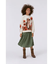 Load image into Gallery viewer, Molo - Organic Mika Sweatshirt - Red Sunflowers