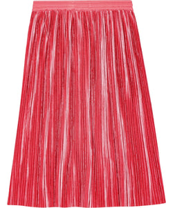 Molo - Becky Velvet Skirt - Flamingo Plume