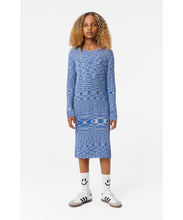 Load image into Gallery viewer, Molo - Camille Knit Dress - Blue Mouline