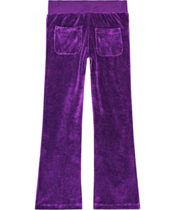 Molo - Annie Velour Pants - Warm Purple