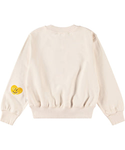 Molo - Marge Organic Sweatshirt - Sequin Hearts