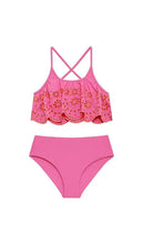 Load image into Gallery viewer, Beach Riot - Little Tanvi/ Janie Set - Strawberry Eyelet