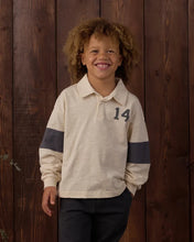 Load image into Gallery viewer, Rylee + Cru - Rugby Polo - Midnight