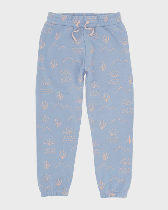 Feather 4 Arrow - Wyatt Scenic Jogger - Faded Denim