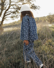 Load image into Gallery viewer, Rylee + Cru - Long Chore Coat - Heart Ditsy