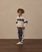 Load image into Gallery viewer, Rylee + Cru - Panel Stripe Half Zip - Outdoor Club