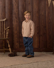 Load image into Gallery viewer, Rylee + Cru - Collared Long Sleeve Shirt - Fawn Gingham