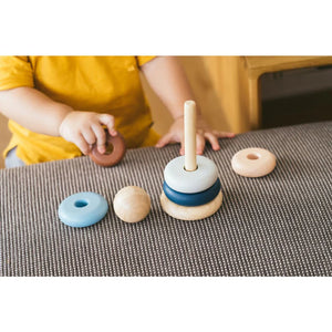 Plan Toys - Stacking Ring - Orchard