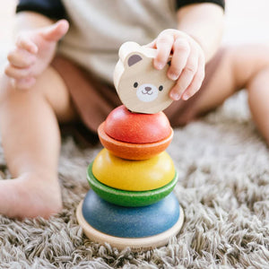 Plan Toys - Stacking Ring - Bear