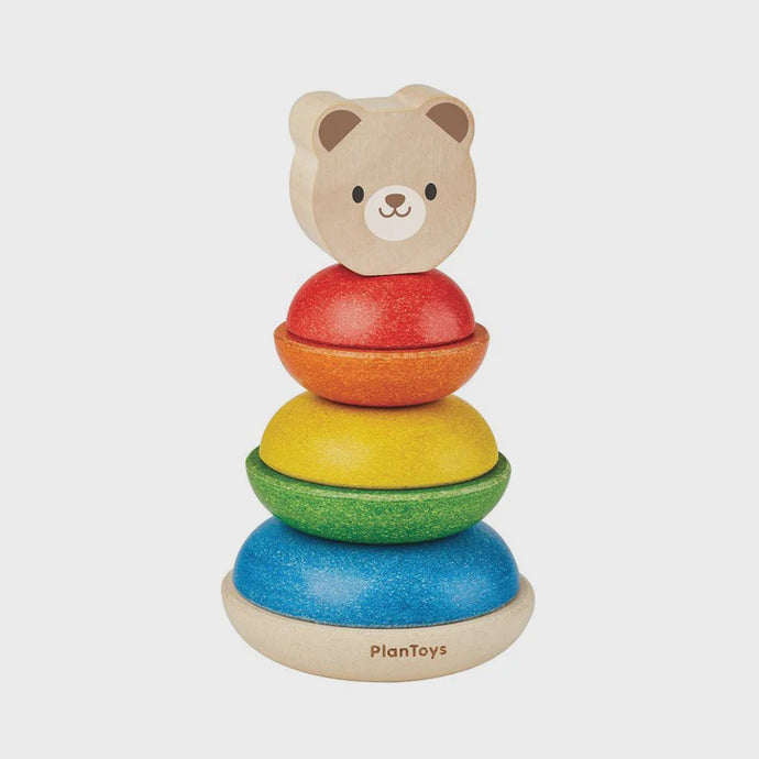 Plan Toys - Stacking Ring - Bear