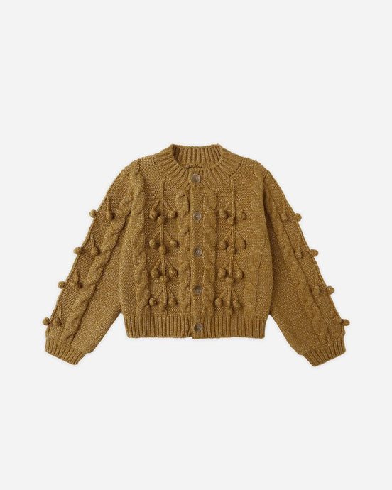 Rylee + Cru - Bobble Cardigan - Golden