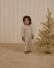 Load image into Gallery viewer, Rylee + Cru - Organic Long John Pajamas - Holiday Floral