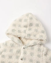 Load image into Gallery viewer, Rylee + Cru - Fleece Jumpsuit - Sage Check