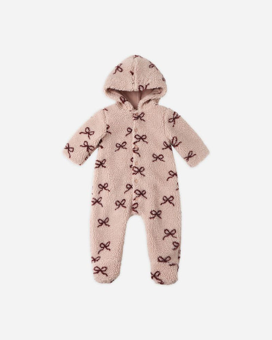 Rylee + Cru - Fleece Jumpsuit - Bows