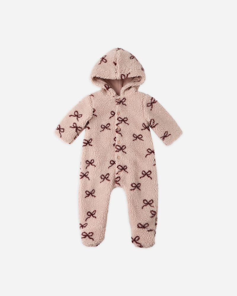 Rylee + Cru - Fleece Jumpsuit - Bows