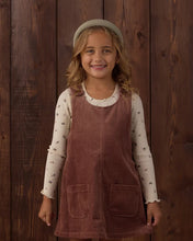 Load image into Gallery viewer, Rylee + Cru - Ribbed Long Sleeve  - Natural Ditsy