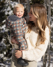 Load image into Gallery viewer, Rylee + Cru - Cedar Puffer Suit - Midnight Check