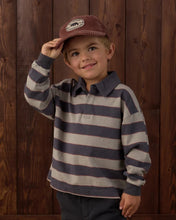 Load image into Gallery viewer, Rylee + Cru - Rugby Polo - Sage Stripe
