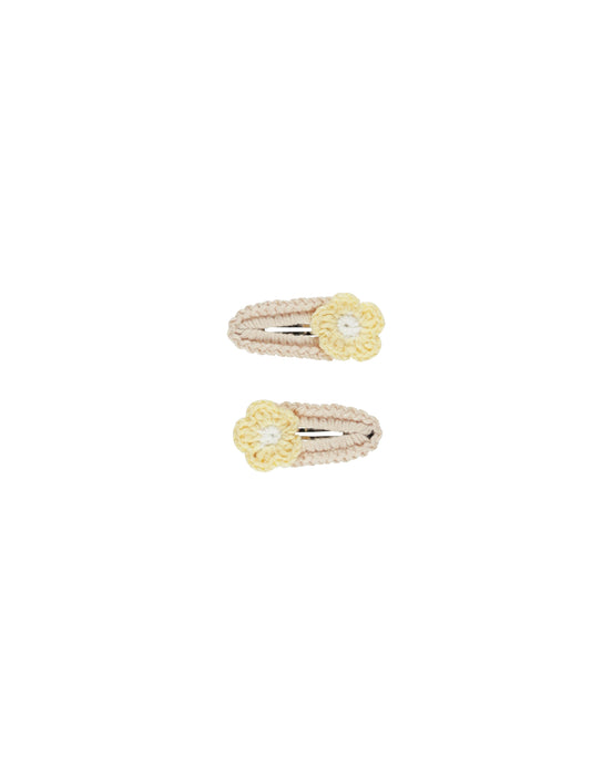 Rylee + Cru - Crochet Clips - Yellow Daisy