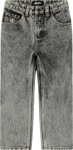 Molo - Aska Oversized Jeans - Grey Stonewash