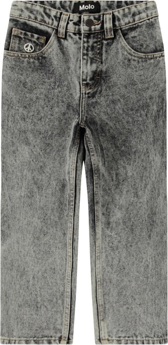 Molo - Aska Oversized Jeans - Grey Stonewash