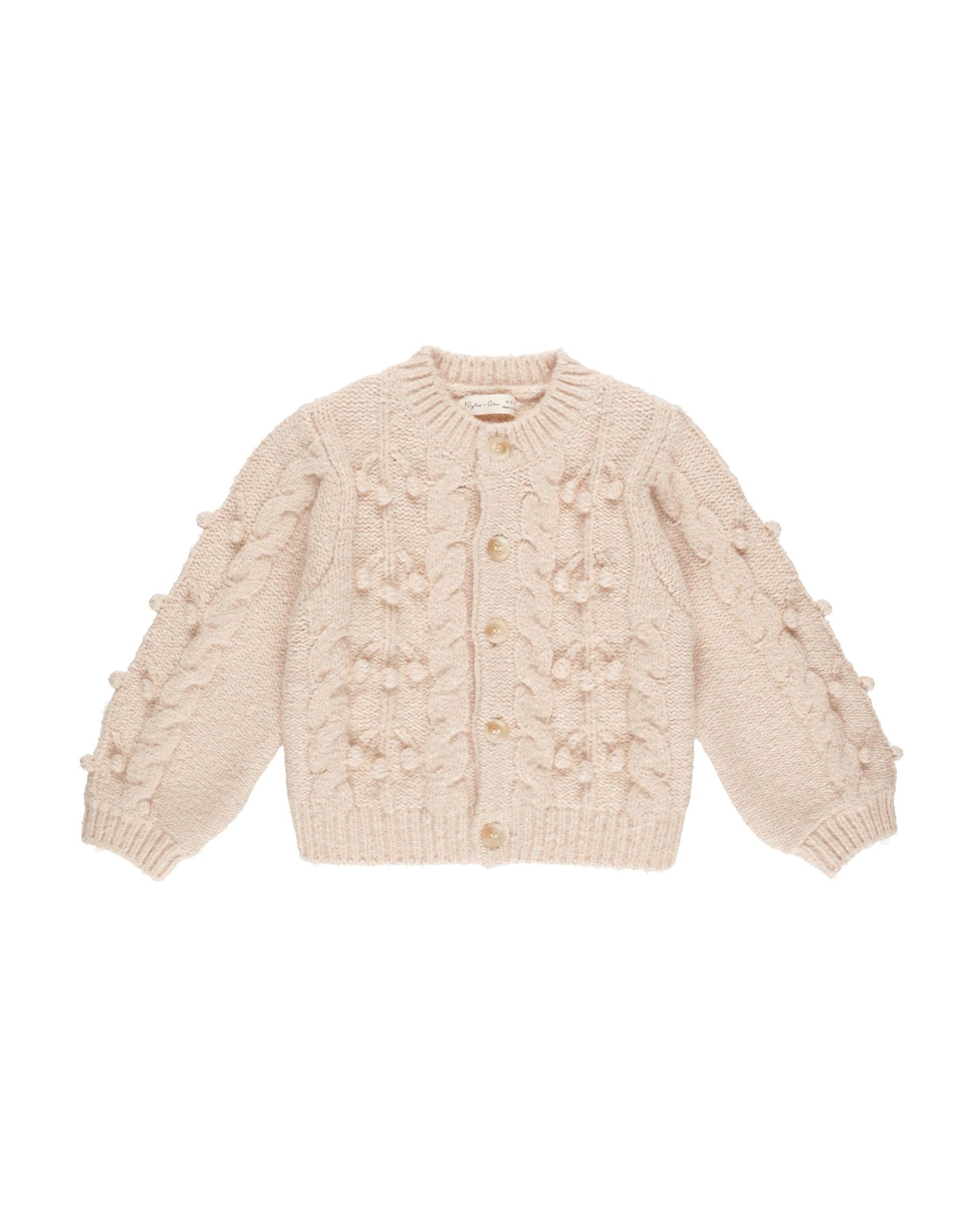 Rylee + Cru - Bobble Cardigan - Shell